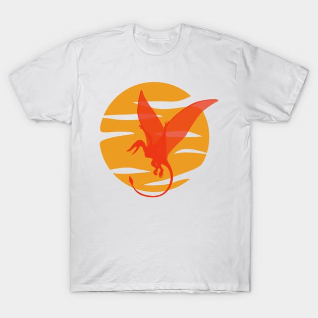 Flying Pterosaur T-Shirt by SakuraDragon